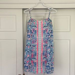 Multi- colored Lilly shift dress